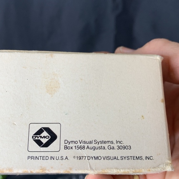 15 rolls Vintage GLOSSY red DYMO 3/8” x 144” labeling tape - Picture 7 of 7
